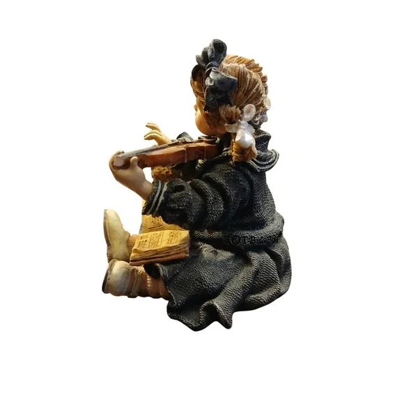 Boyds Bear Yesterdays Child Dollstone Lindsey Louise The Recital Figurine #68B5 - Picture 4 of 9